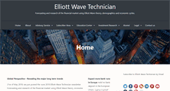 Desktop Screenshot of elliottwavetechnician.com